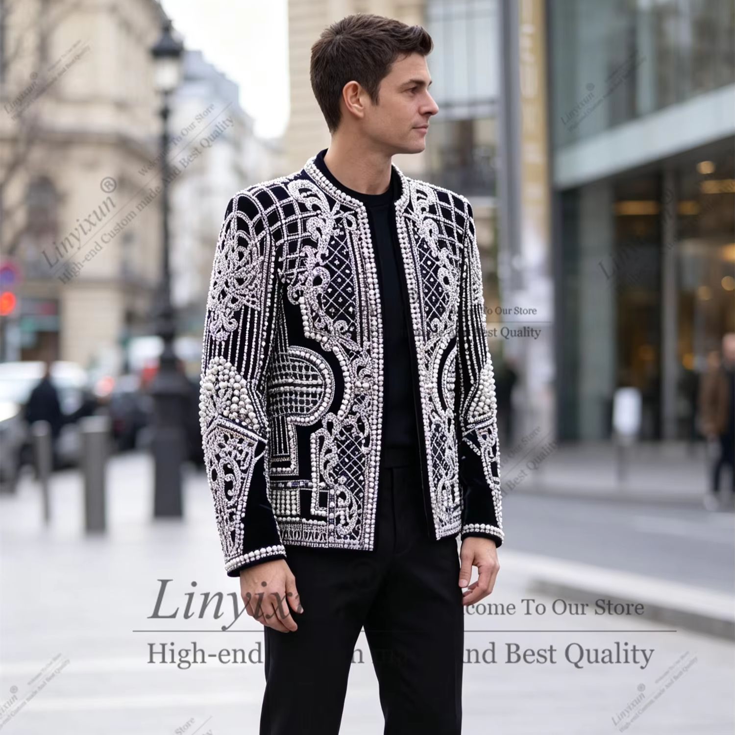 Men'S Formal Wear Jewelry - Abiti da smoking di lusso con
