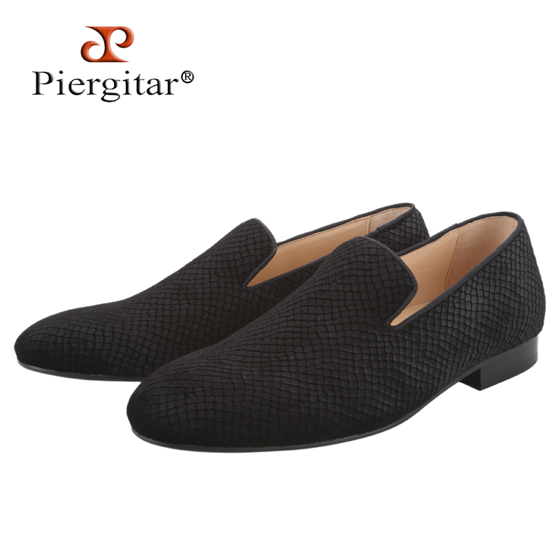 Formal Wear For Men In Wedding - Mocassini da uomo Piergitar in velluto