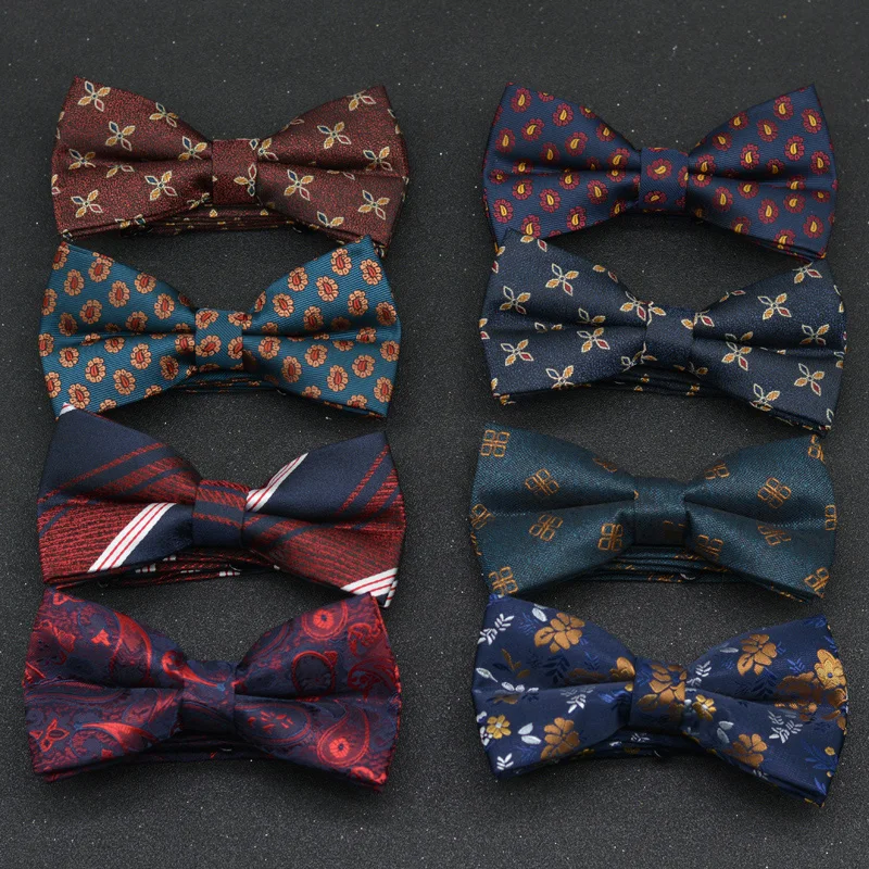 Formal Wear For Men In Wedding - Papillon da uomo per matrimonio, doppio,