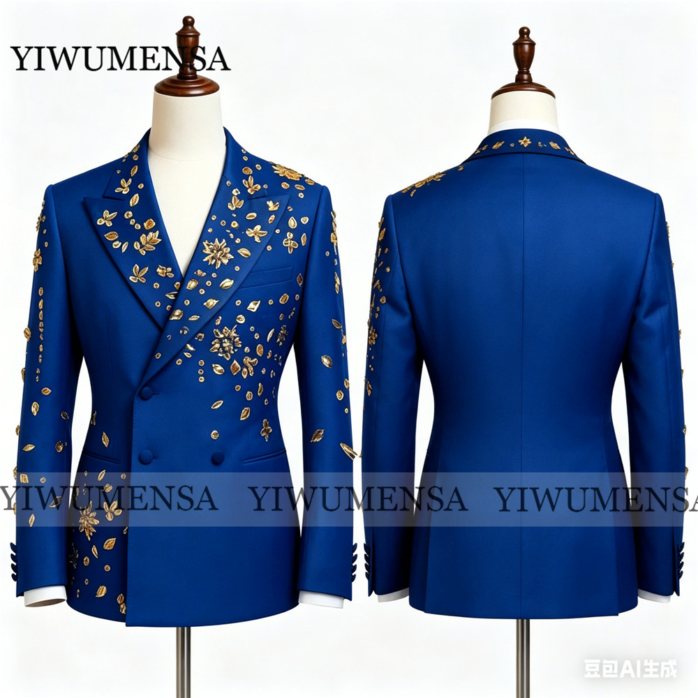 Completo Elegante Blu Reale da - Men'S Formal Wear Jewelry recensione e prezzo