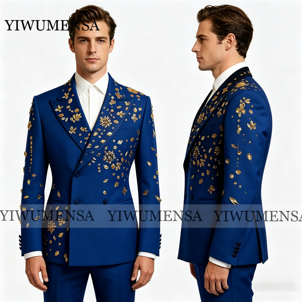 Completo Elegante Blu Reale da - Men'S Formal Wear Jewelry recensione e prezzo