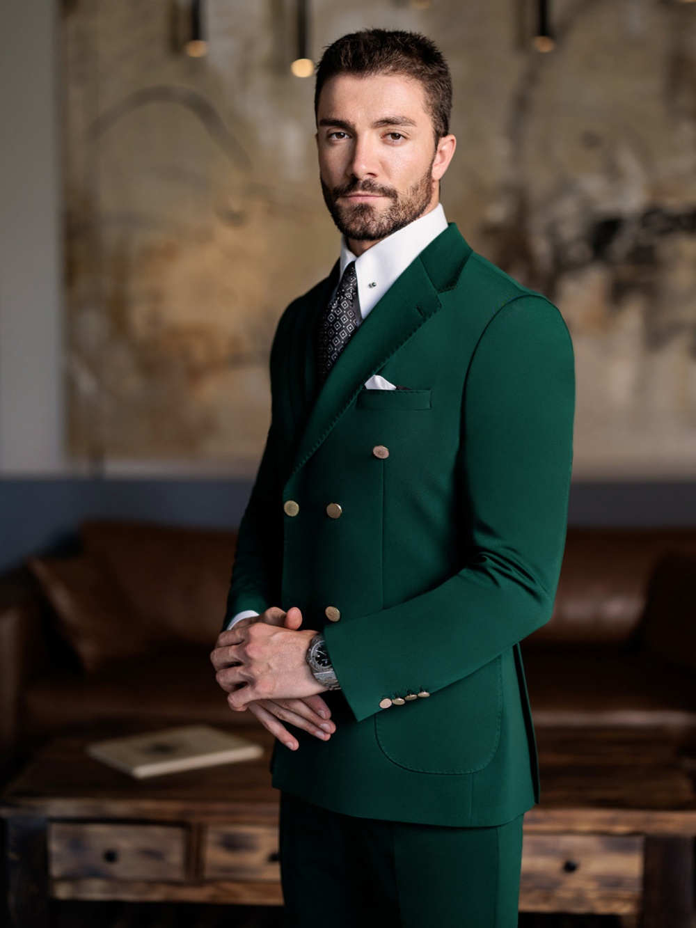 Abito Formale Verde da Uomo Sl - Formal Men Party Wear Jacket recensione e prezzo