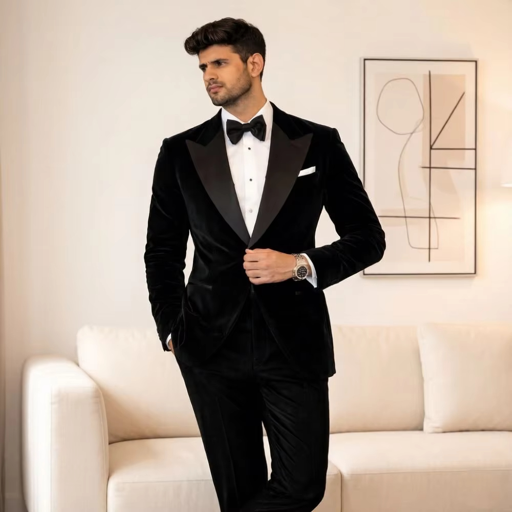 Abiti in Velluto per Uomo, Ves - Formal Men Party Wear Jacket recensione e prezzo