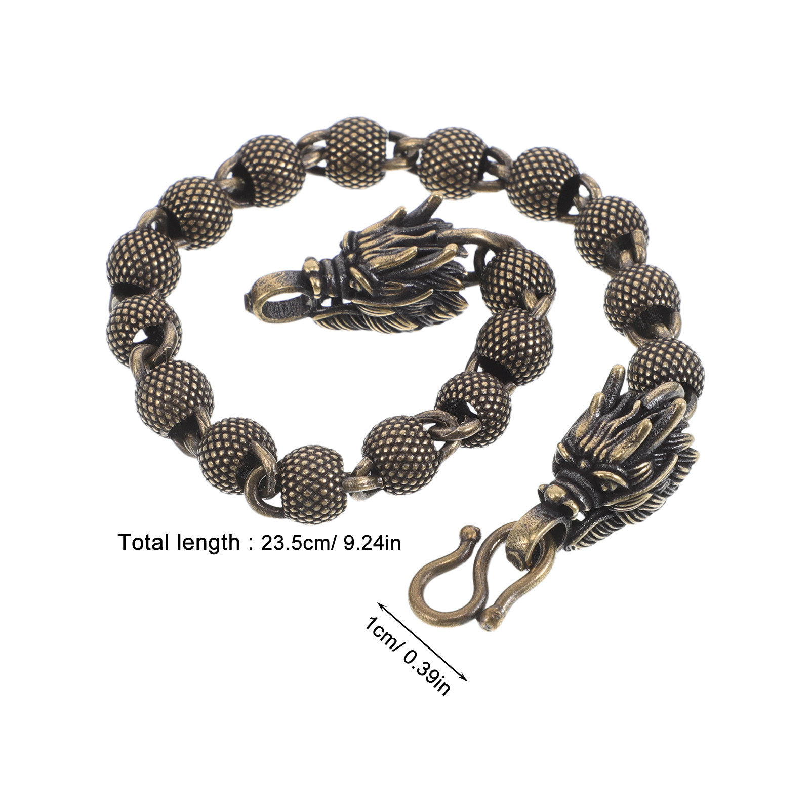 Bracciale Vintage con Drago, P - Men'S Formal Wear Jewelry recensione e prezzo
