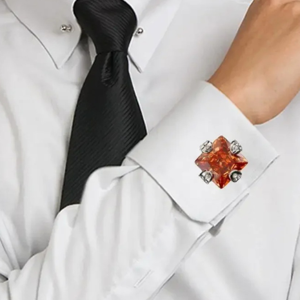 Gemelli con strass di lusso da - Men'S Formal Wear Jewelry recensione e prezzo